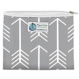 Planet Wise Zipper Bag (Sandwich, Aim Twill)