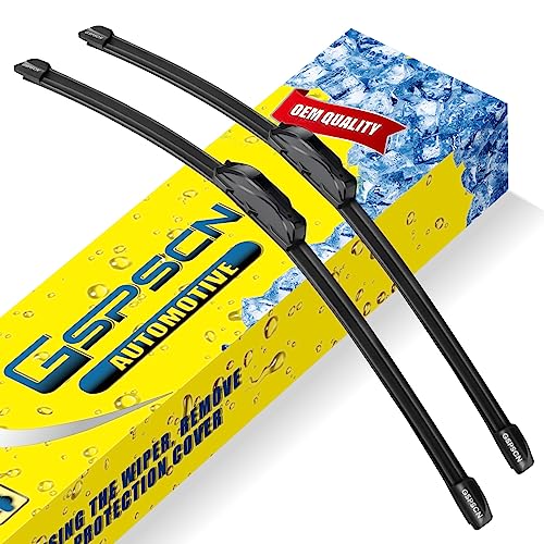 GSPSCN OEM QUALITY 26''+16'' Premium Original Replacement Windshield Wiper Blades,Quiet and