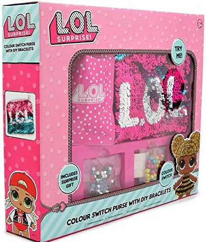 lol colour switch purse with diy bracelets