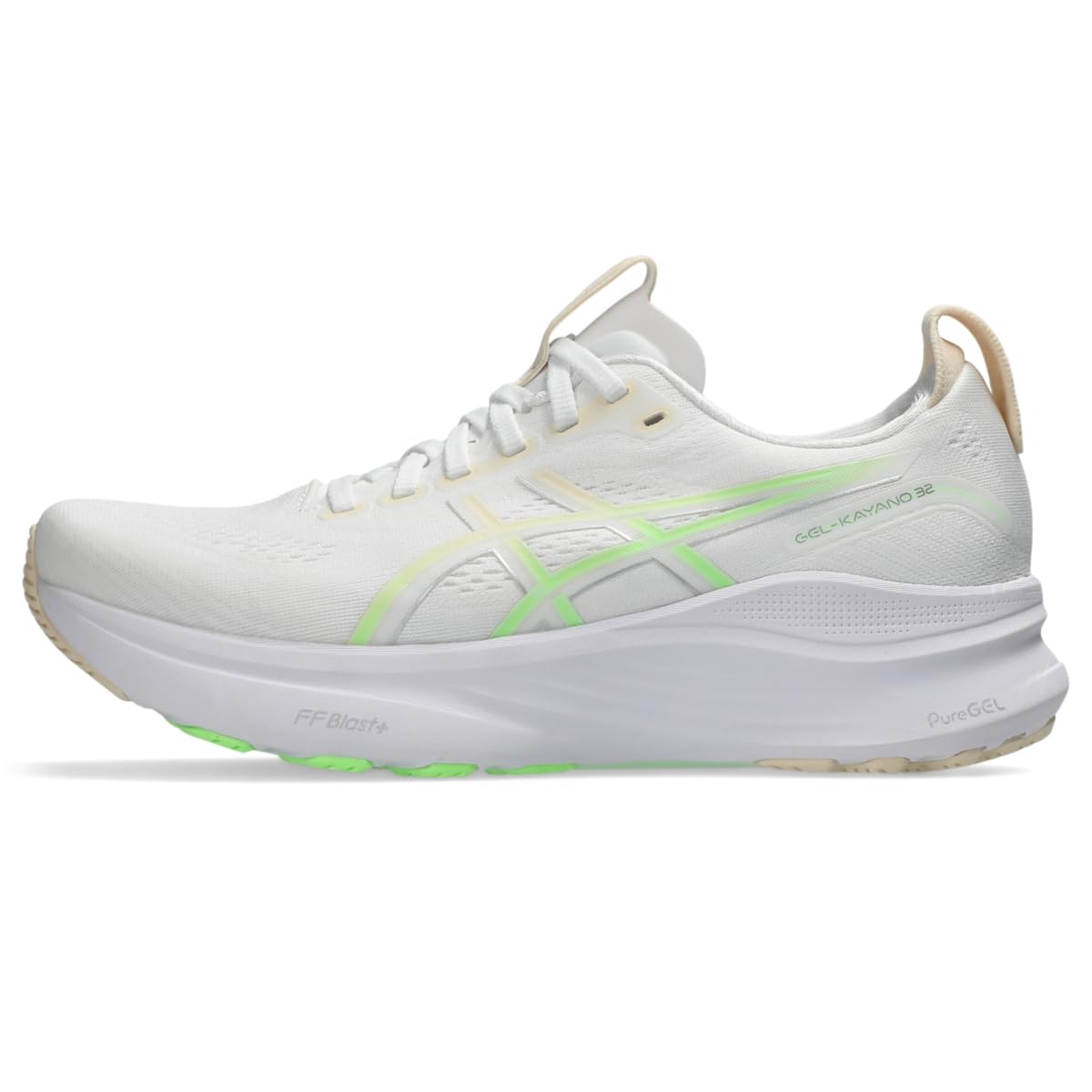 Photo 1 of ASICS Women's Gel-Kayano 32 Running Shoes, 11.5, White/Seashell