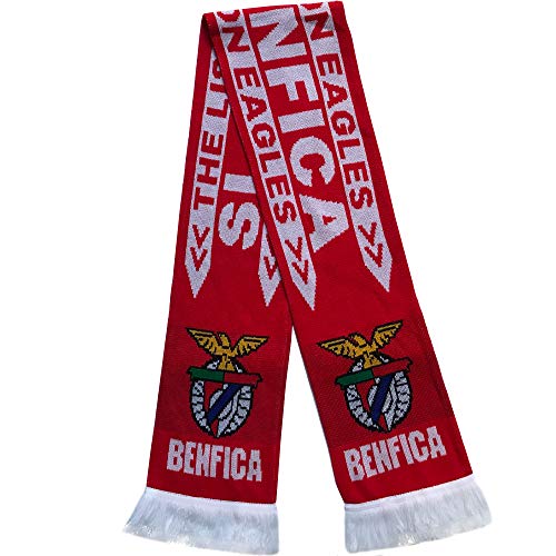 Benfica Scarf | Soccer Fan Scarf | Premium Acrylic Knit - Thumbnail 2