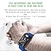 Fitness Tracker HR, ISWIM Color Screen ECG PPG Smart Watch, IP67 Waterproof, Activity Tracker with Heart Rate Blood Pressure Calorie Pedometer Sleep Monitor Call/SMS Remind for Smartphones Gift(Black)
