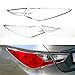 Chrome Rear/Tail Light Lamp Molding Trim Covers 4pcs Set for 2011 2012 2013 Hyundai Sonata