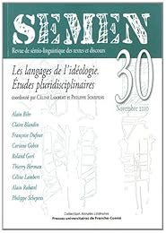 Les  langages de l'idéologie, études pluridisciplinaires