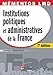 Institutions politiques et administratives de la France by 