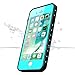 iThrough Waterproof Phone Case for iPhone 7, IP68 6.6ft Protective Shockproof Dustproof Cover, Blue