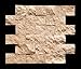 Oracle Tile & Stone Light 2X4 Split-Faced Travertine Mosaic Tile