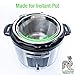 Instant Pot Accessories Insert 6 Quart vegetable Steamer Basket (3qt, 6qt, 8qt), Fits InstaPot Pressure Cooker, IP Insta Pot Ultra Duo Egg Basket, Stainless Metal Strainer Rack, Mesh, Veggie Accessory