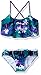 Kanu Surf Girls' Alania Flounce Bikini Beach Sport 2 Piece Swimsuit, Alice Purple, 14