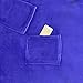 Tirrinia Wearable Blanket Adult, Sunggle Blankets With Sleeves, Reading Full Throw, Cozy TV Wraps, Gift Idea for Women Men Mom, Blue