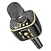 Moresky Karaoke Microphone Wireless Handheld Mic Bluetooth Speaker for Apple iPhone Android Samsung Smartphone iPad Home KTV Outdoor Party Singing, Support Music APP & TF Card
