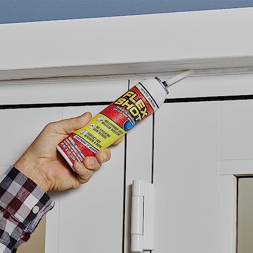 Flex Shot, 8 oz, 2Pack, Black, Flexible Rubber Silicone Sealant