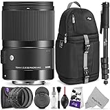 Sigma 70mm F/2.8 DG Macro Art Lens For Sony E W/Advanced Photo And
Travel Bundle