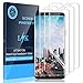 LK [3 Pack] Screen Protector for Samsung Galaxy S9 Plus, [Flexible Film] HD Clear Bubble Free with Lifetime Replacement Warranty