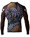Raven Fightwear Men's Cthulhu MMA BJJ Rash Guard Black