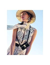 Holylove - Pendientes de 5 colores con piedras de cristal brillantes para mujer, para bodas, fiestas, clubes y vacaciones, 1 par con caja de regalo