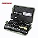 Flashlight ,LandFox X800 Zoomable XML T6 LED Tactical Flashlight+18650 Battery+Charger+Case