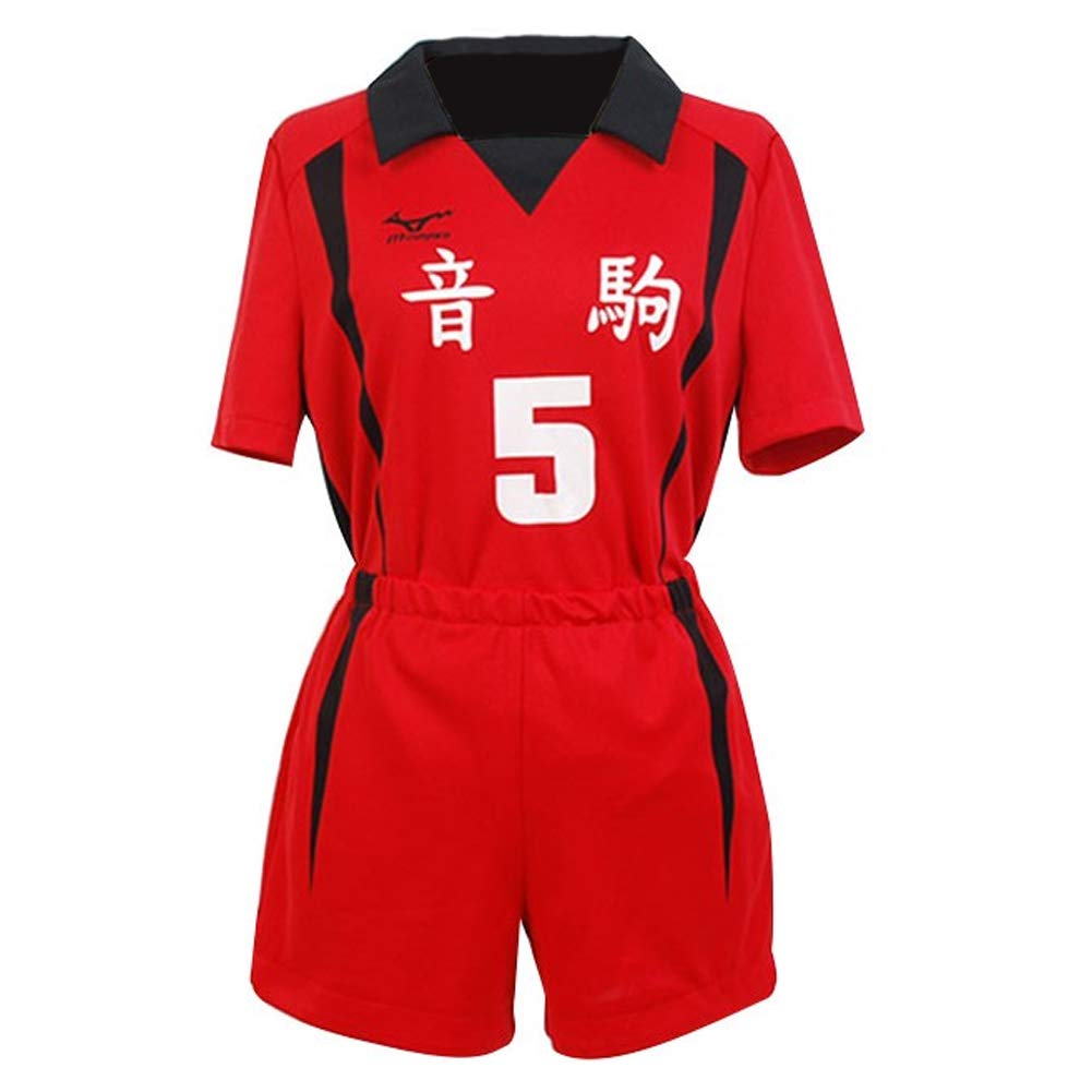 Fortunezone Anime Nekoma High School Uniform Volleyball Team Kuroo Tetsurou/Kozume Kenma Horn Cosplay Costume Sportswear