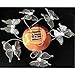 Mosteck Solar Wind Chime Outdoor Waterproof Solar Powered LED Changing Light Color Mobile Six Butterfly Wind Chimes for Home,Party,Festival Decor,Valentines Gift,Night Garden Decoration (Butterfly)