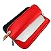 KOZMICC 15 15.6 Inch Neoprene Messenger Sleeve Handle Shoulder Bag Case Cover (Black/Red) for 15-inch Apple MacBook Pro, Apple MacBook Pro w/Retina Display & Other 15