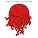 GIANCOMICS Funny Tentacle Octopus Beanie Crochet Knit Beard Hat Fisher Cap Wind Ski Mask Red