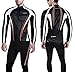 sponeed Men's Bicycle Jersey Full Sleeve Padded Bike Pants Compression Cycle Clothes