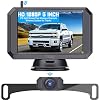 Wireless Backup Camera HD 1080P with 5“ Monitor Hitch Rear View Camera for Trucks,Camper,Car,SUV Super Night Vision Easy…