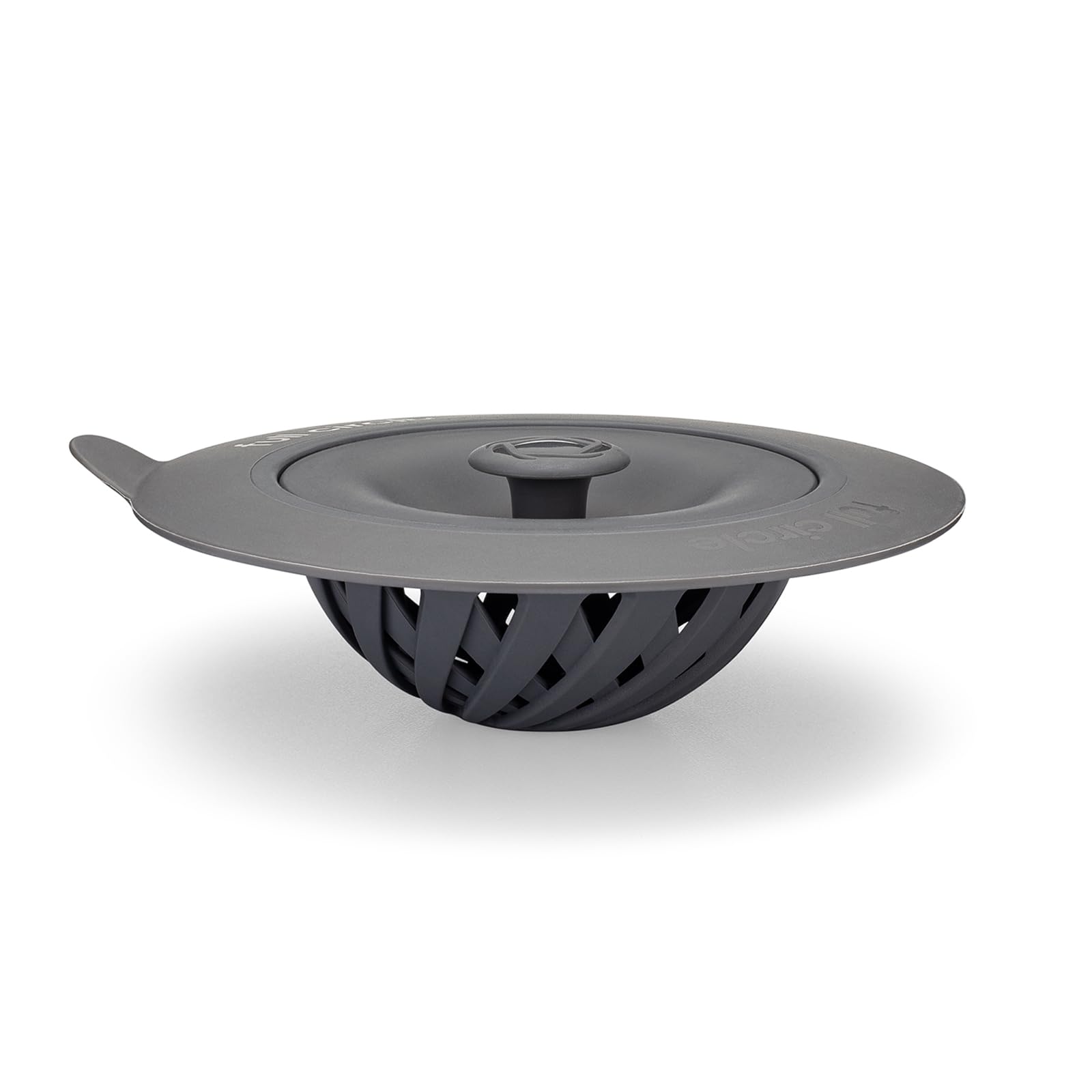 Full Circle Kitchen Accessories, Gray, Sink Strainer with Stopper
