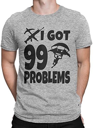 Fortnite 99 Problems Grey Shirt for Men