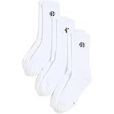 REIGNING CHAMP Men's 3 Pack Classic Crew Socks