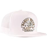 Lazy J Ranch Olive Arrowhead Classic Five Panel Trucker Hat - Adjustable Unisex Country Hats, Vintage Trucker Hat