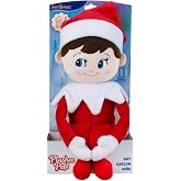 The Elf on the Shelf Plushee Pals 17-Inch Boy Scout Elf Plush Blue Eyes | Soft, huggable 17-inch Scout Elf plush for cuddling, decorating and imaginative holiday play.