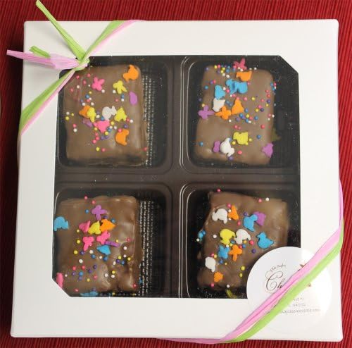 Chocolate Dipped Rice Krispie® Treat Gift Box for Easter, Spring