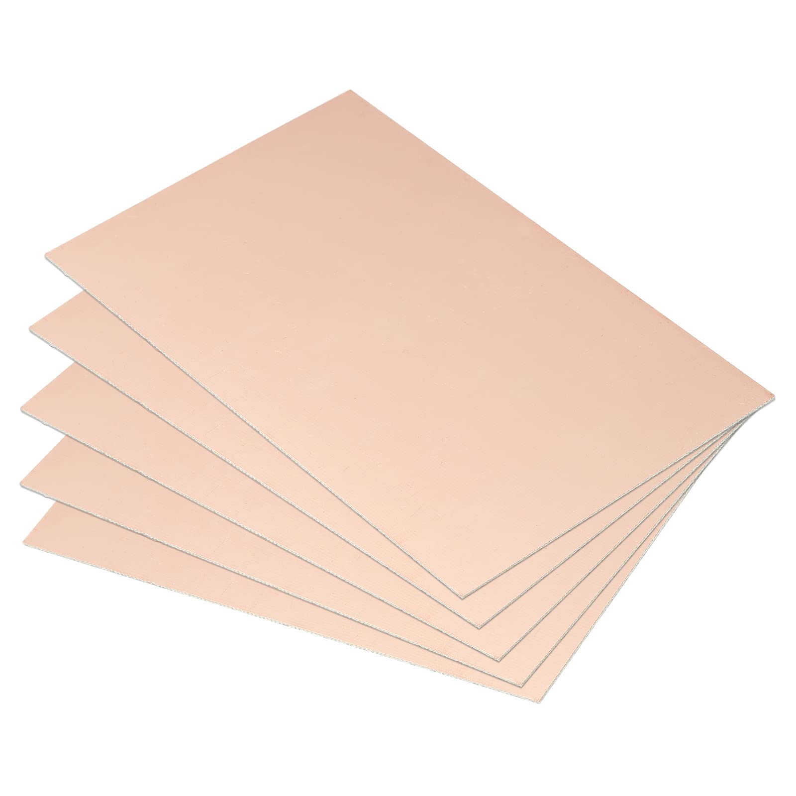 PATIKIL FR4 Double Side Copper Clad, 5 Pack 150 x 100 x 1.2mm PCB Laminate Circuit Board