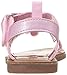 OshKosh B'Gosh Pasha Girl's T-Strap Sandal, Pink, 7 M US Toddler