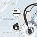 Bone Conduction Headphones, Miric Wireless Headphones Bluetooth 4.2 Stereo Open Eardrum Headphones Waterproof for Sports Driving (Black)