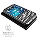Classic Case, Snugg Leather Leather Flip Case [Card Slots] Executive BlackBerry Classic Wallet Case Cover and Stand - Legacy Series