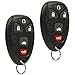 Car Key Fob Keyless Entry Remote fits Chevy, Cadillac, GMC, Buick, Saturn (Set of 2)