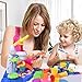 Kids Clay Dough Tools Playset, Toddler Tool Set & Play Kitchen Food Creations, Preschool Educational Art and Craft Kit With Ice Cream Maker, Dough Molds Cutters, Shapes Maker - 30 PCs (Clay Included)