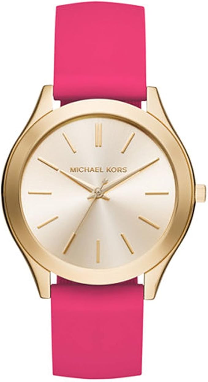michael kors runway silicone strap