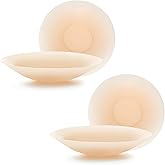 Bontierie 2025 Nipple Covers 2 Pairs-Nipple Protection Silicone Seamless Adhesive Nipple Pasties for Women Reusable Breast Petals Nude