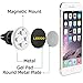 Car Holder,Leeioo Car Magnetic Air Vent Mount for iOS/Adroid Smartphone for iPhone 7,7Plus(Silver Magnetic Phone Holder)
