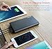 [Qualcomm Certified] Jackery Max 26000mAh Portable Charger Quick Charge 3.0 External Battery Pack with LCD Digital Display + Wall Charger (4.8A Max Total) for iPhone 8 iPhone X Nintendo Switch Macbook