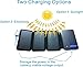 Zebora Powerful Portable Solar Charger Equipped with 4 Foldable Solar Panels & 10,000 mAh Dual USB Ports Power Bank for Mobile Devices, Pads & More Other USB-charged Devices