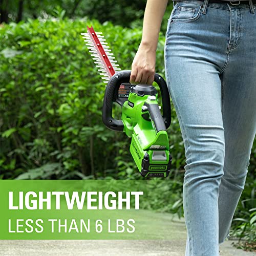 Greenworks 40V 24" Cordless Hedge Trimmer, Tool Only Pricepulse