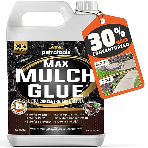 PetraTools Max Mulch Glue for Landscaping Concentrate Covers (60001200