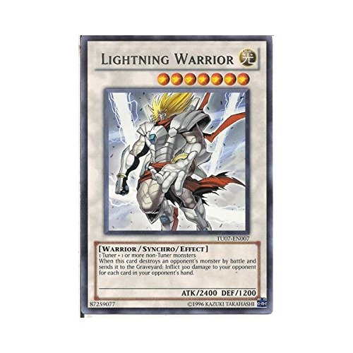 Yu-Gi-Oh! - Lightning Warrior (TU07-EN007) - Turbo Pack 7 - Unlimited Edition - Rare