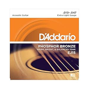 D’Addario EJ15 Acoustic Guitar Strings