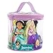 Disney Parks Princess and Fairy Squeeze Toy Set Rapunzel Mulan Jasmine Tiana Tinkerbell