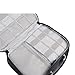 BUBM Double Layers Travel Gadget Organizer, Electronics Accessories Bag, Black